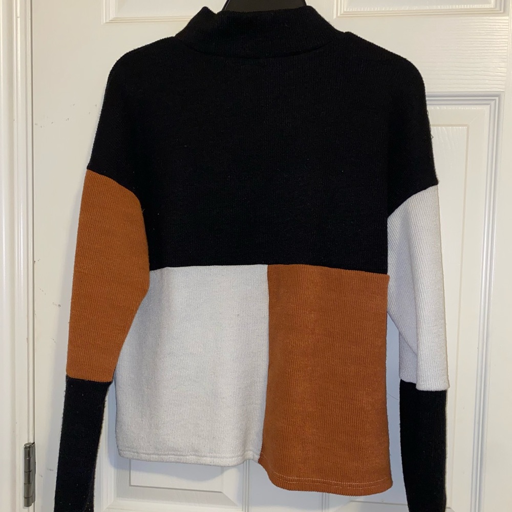 Block Color Sweater